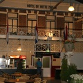 De oude "Witte Zwaan" als decor voor het restaurant