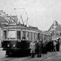 De blauwe tram