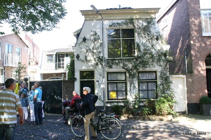 Het voormalige kaaspakhuis van Langeveld aan de Grachtweg