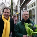 Alexander Pechtold (L) en Cees Verburg