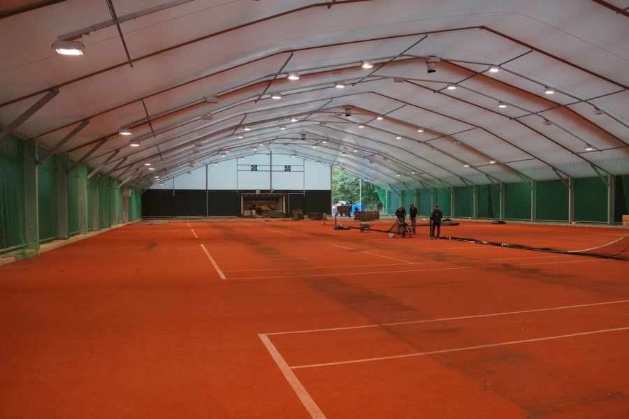 Bouw Tennishal “Ter Specke”