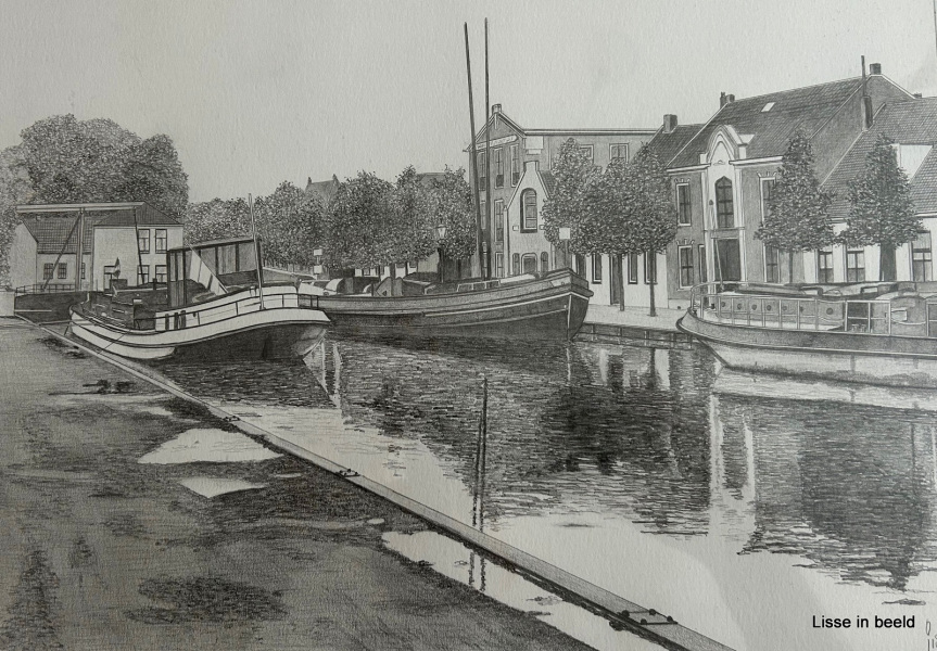 Potloodtekeningen Oud Lisse