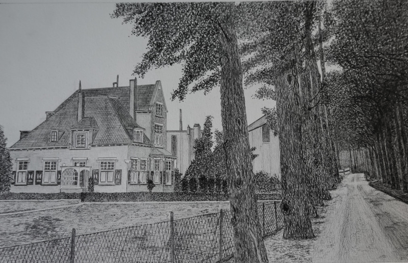 Potloodtekeningen Oud Lisse